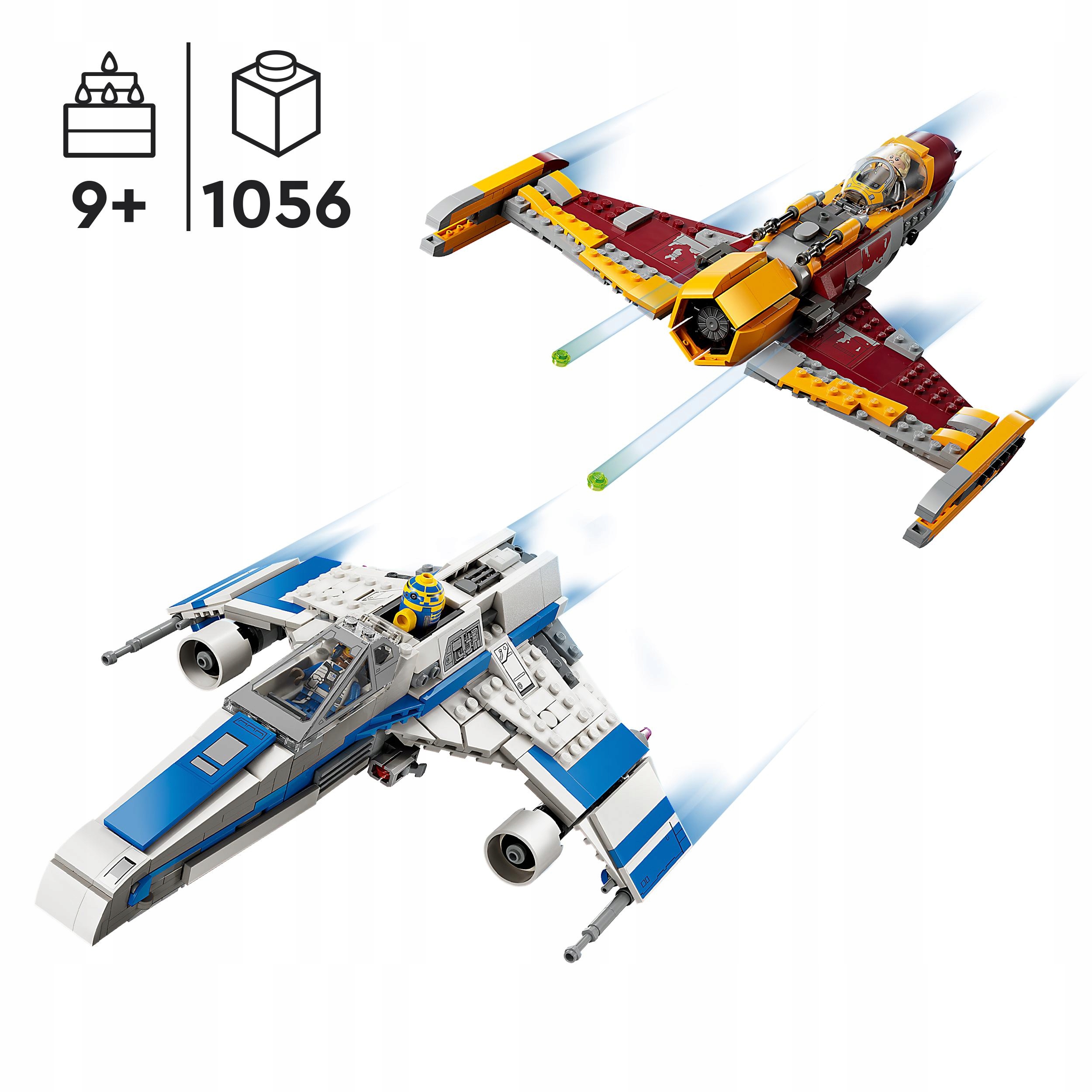LEGO STAR WARS E-Wing Nowej Republiki kontra 75364 Certyfikaty, opinie, atesty CE EN 71