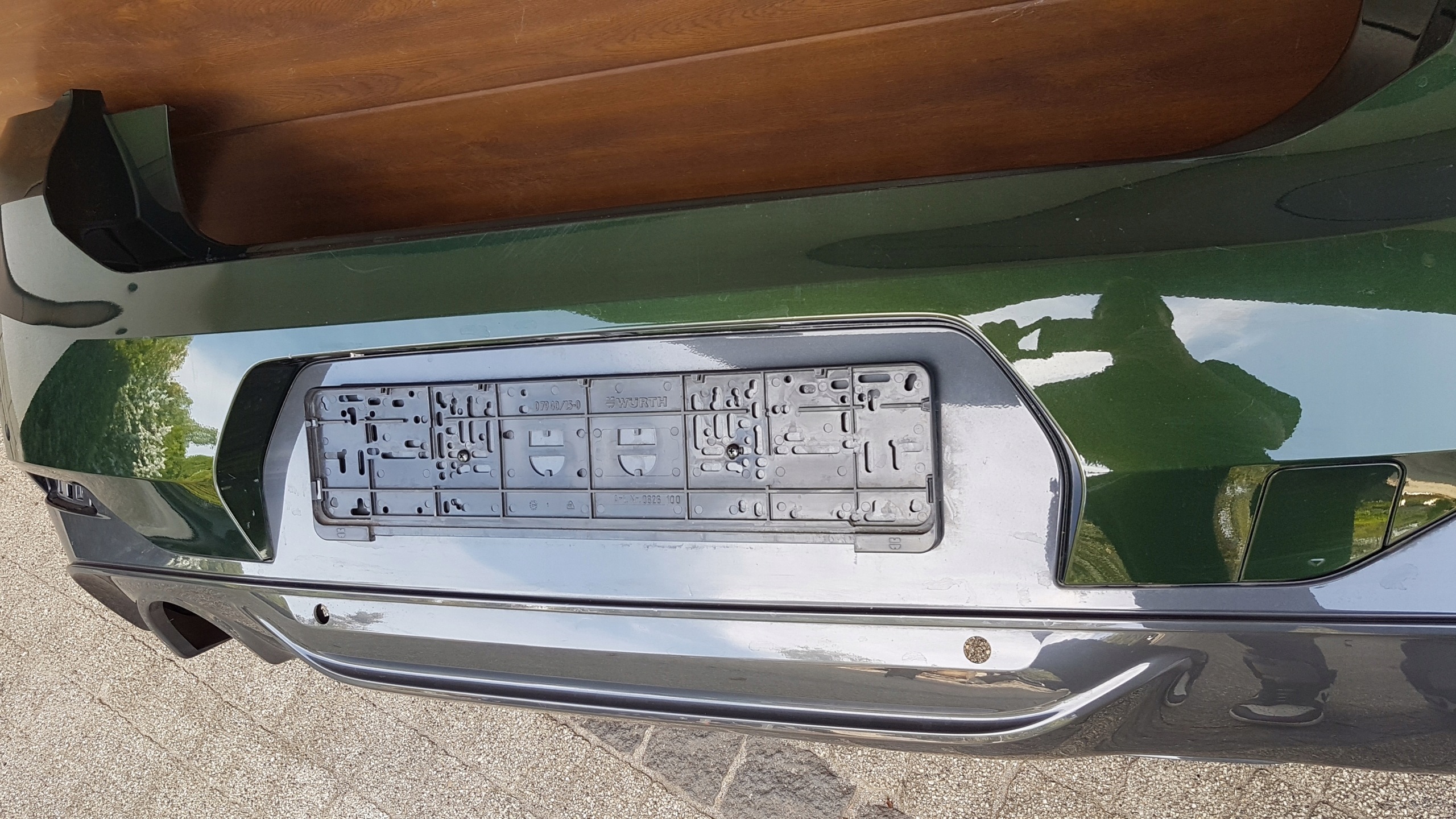bumper rear BMW X2 F39 m-packet