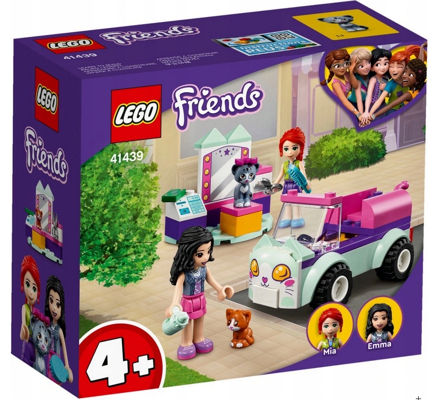 LEGO FRIENDS SAMOCHÓD PIELĘGNACYJNY KOTÓW KOTY HIT Marka LEGO