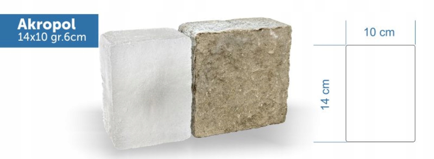 Świecąca Kostka Brukowa LED Akropol 14x10 BD Marka LedColor