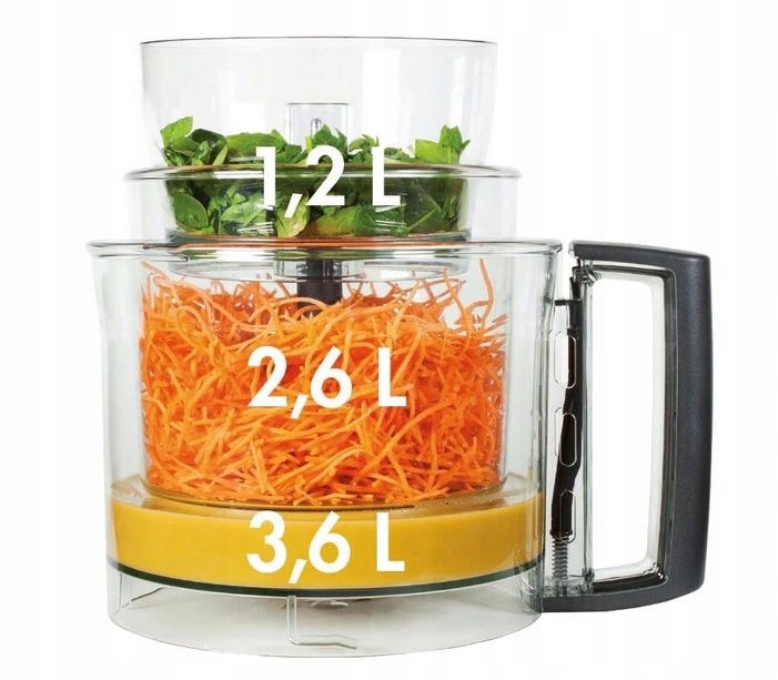 Magimix 5200XL srebrny, 30 lat gwarancji Kolor dominujący srebrny/szary