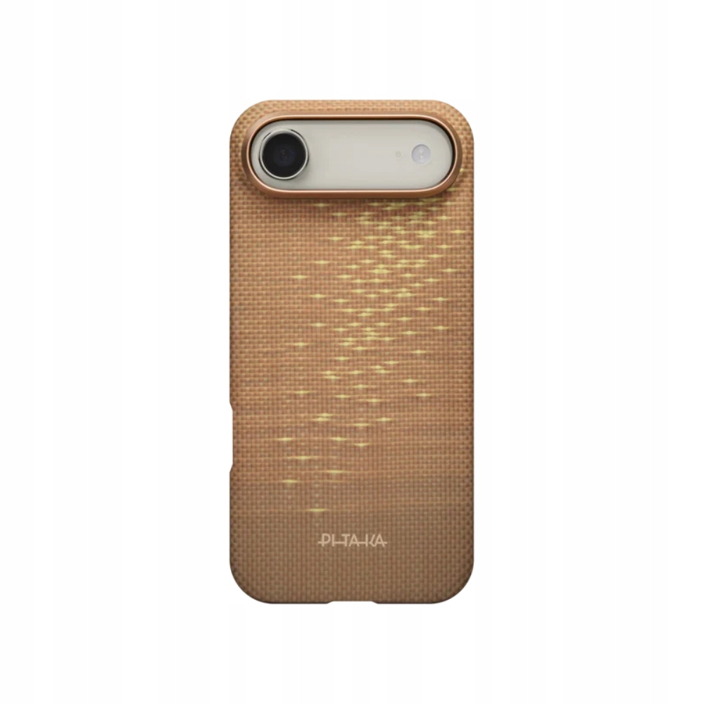 Pouzdro Pitaka Edge pro iPhone 17 Air Ultratenké Golden Glint