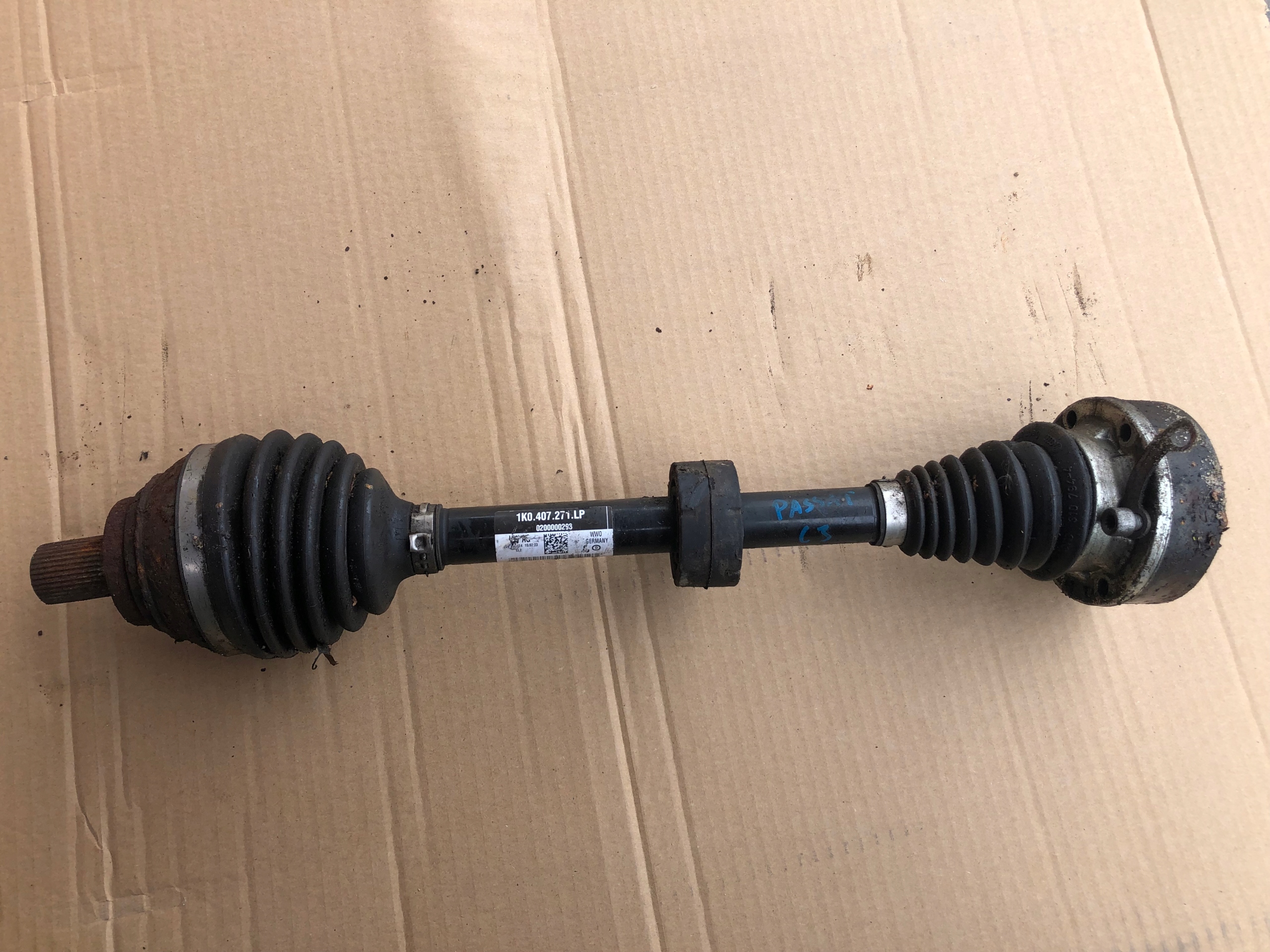 semi-axis left VW PASSAT B6 1K0407271LP