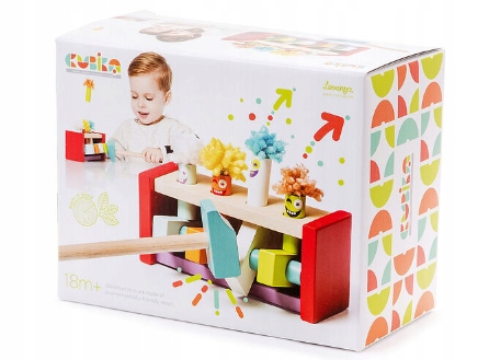 

Cubika Zabawka Drewniana Skaczące Klauny