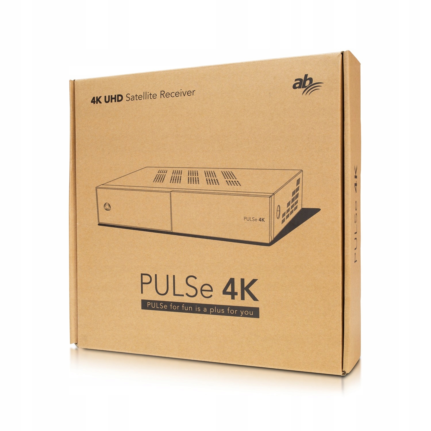 AB PULSE 4K (1x tuner DVB-S2X + 1x tuner DVB-T2/C) Transmisja HD