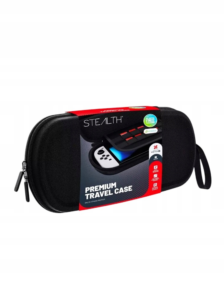 Stealth Pokrowiec Premium Travel Case Czarny Nintendo Switch 2