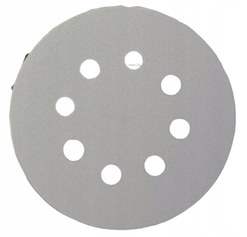 Krążek ścierny na rzep Indasa 125 mm P180 (8 otworów) – 1 sztuka