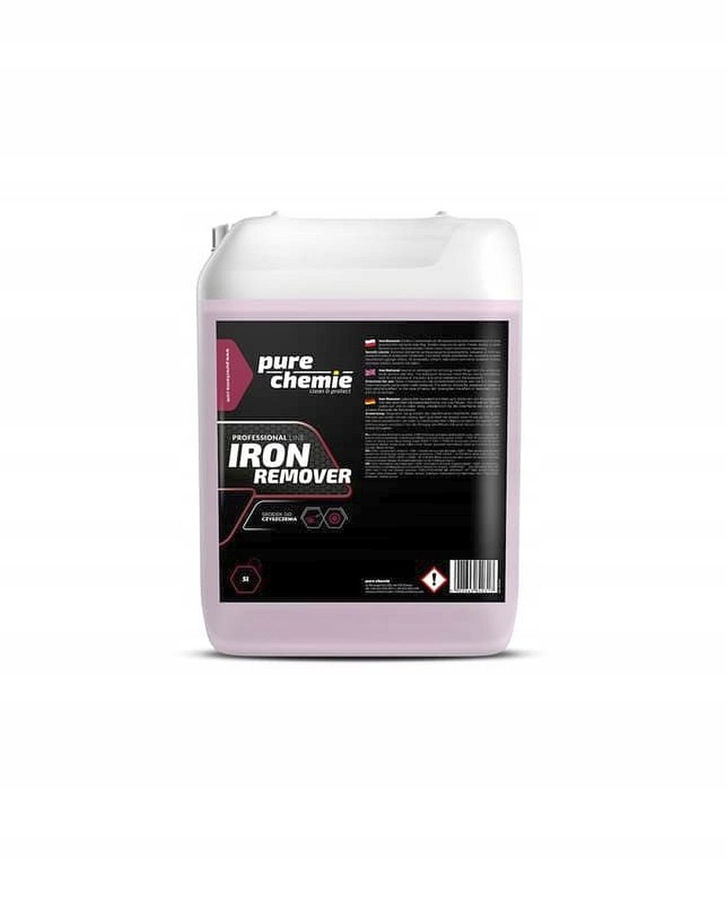 Pure Chemie Iron Remover 5000 ml odstraňuje kovové usadeniny Jednoduchý deironizátor