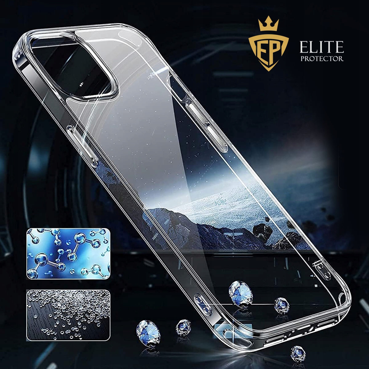 ETUI DO IPHONE 12 12 PRO CLEAR SLIM NA TELEFON AMORTYZUJĄCE ORYGINALNE Stan opakowania oryginalne