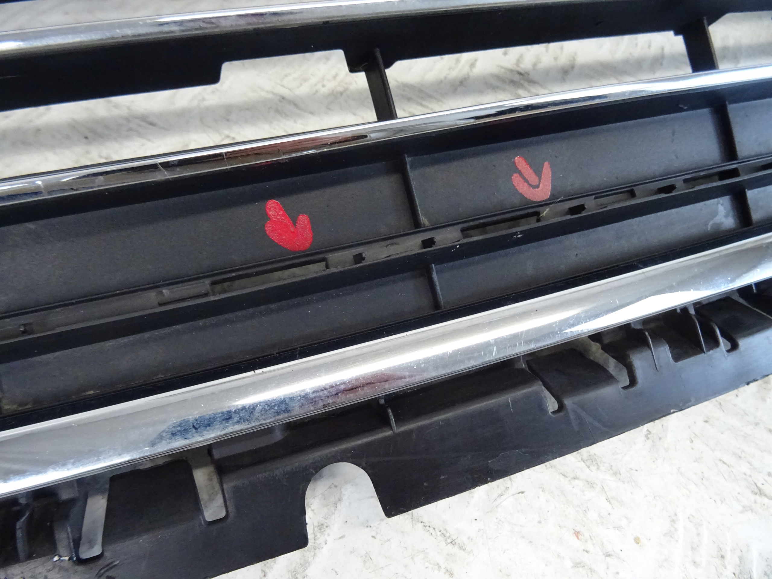 grille front front FORD FIESTA MK8 VIII 8 H1BB-8B271-B1