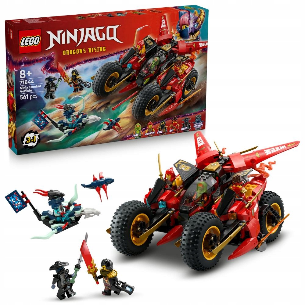 Lego 71844 Ninjago Bojové vozidlo nindžů