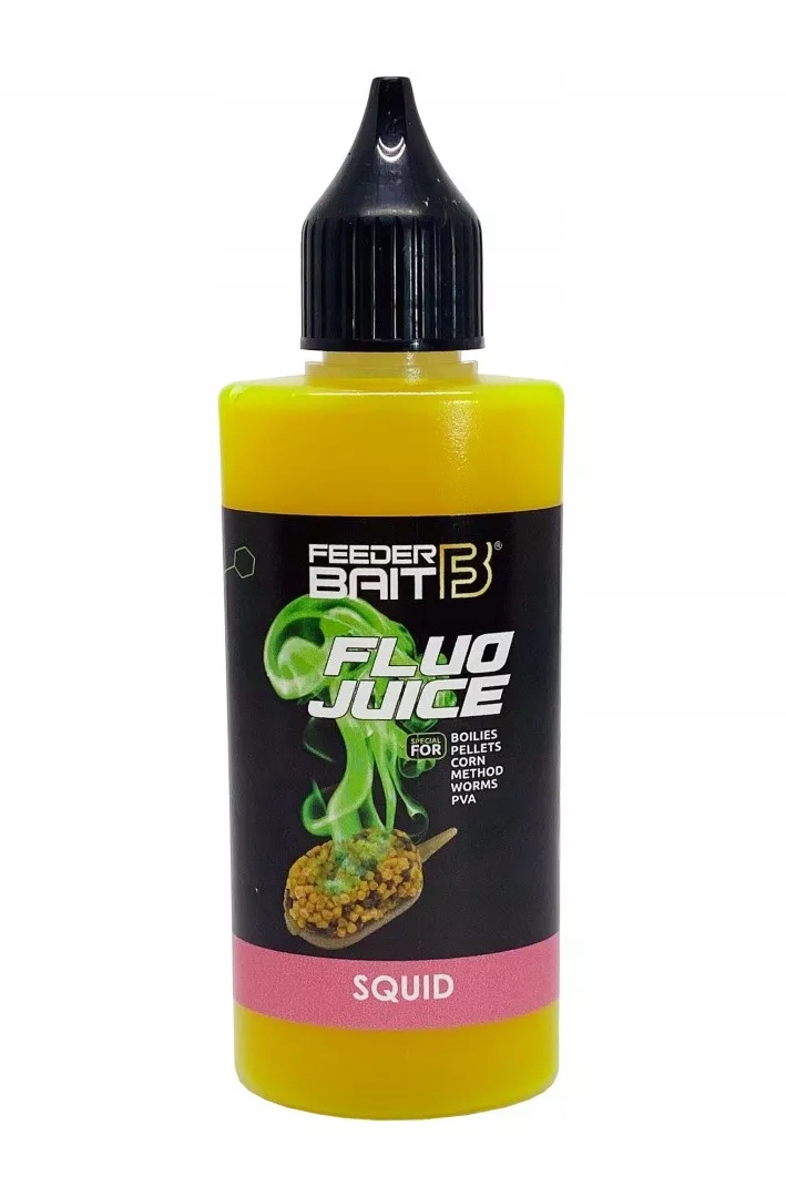 Fluo Juice Feeder Bait 50ml Squid