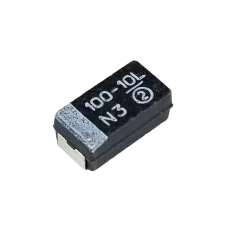 Kondensator tantalowy Smd 100uF, 10V, Vishay 3szt