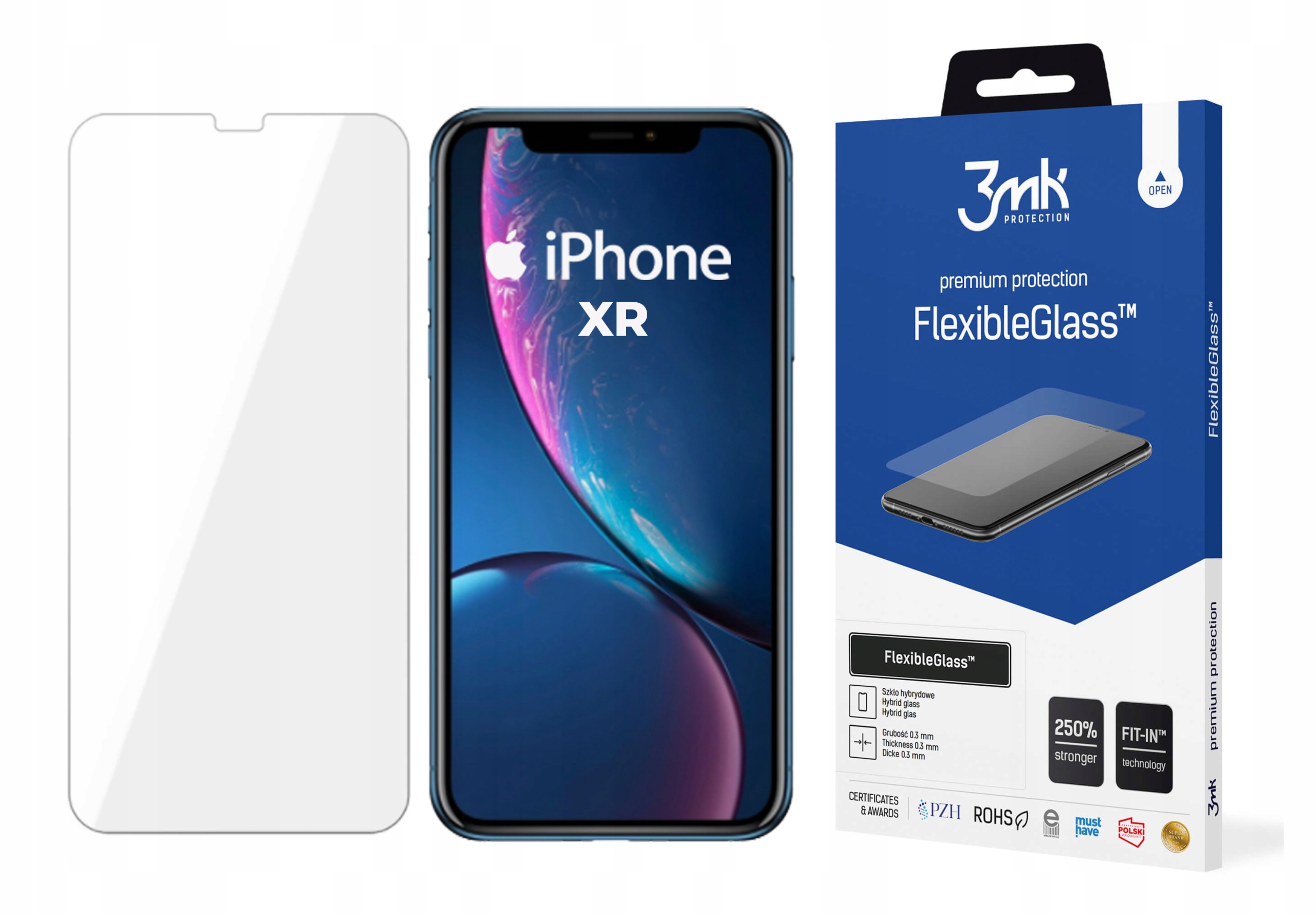 

3mk Szkło FlexibleGlass do iPhone Xr
