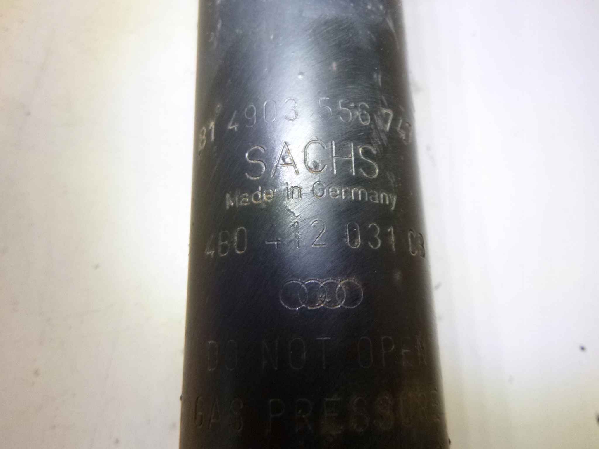 shock absorber front Audi A6 C5 2.5TDi 2000r. SACHS
