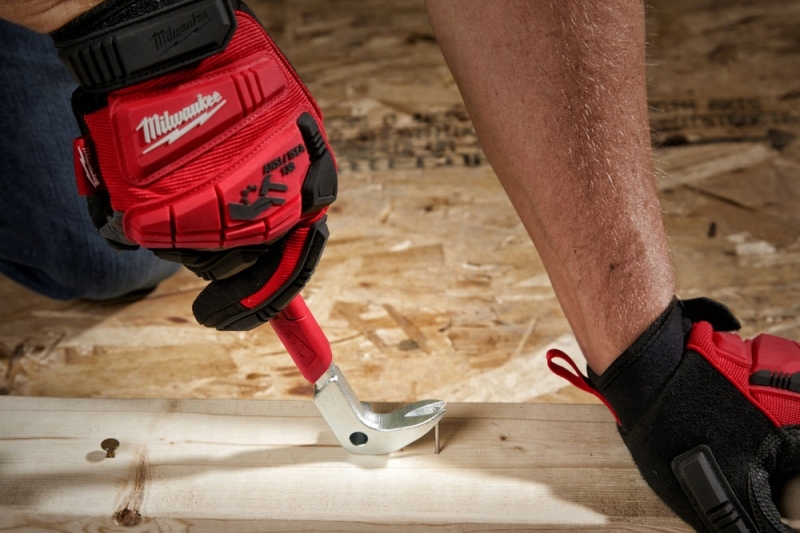 ŁAPKA DO USUWANIA GWOŹDZI 22,9CM WĄSKA MILWAUKEE | 4932478249 Rodzaj łom