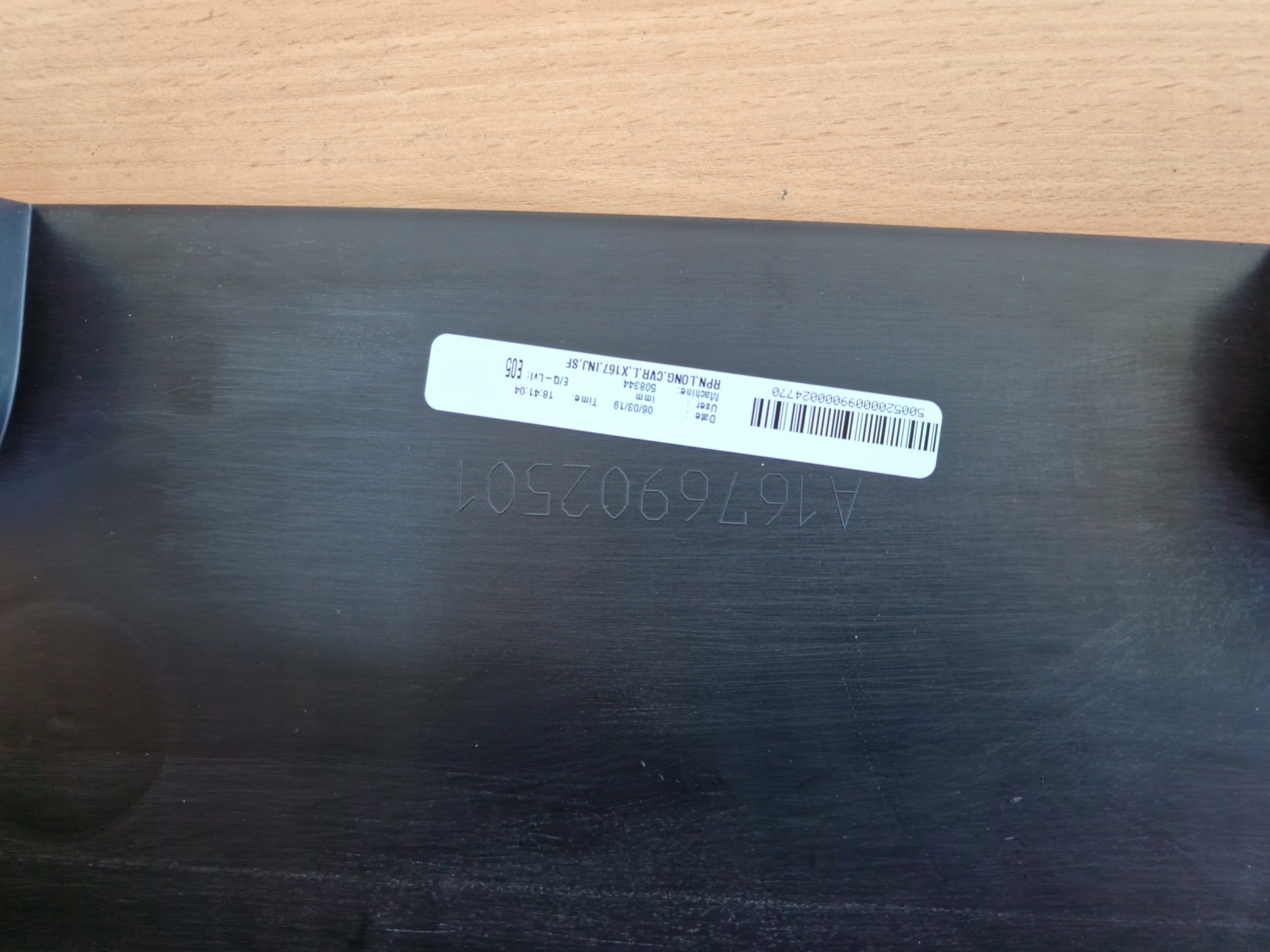 moulding threshold cap left MERCEDES GLS W167 LH
