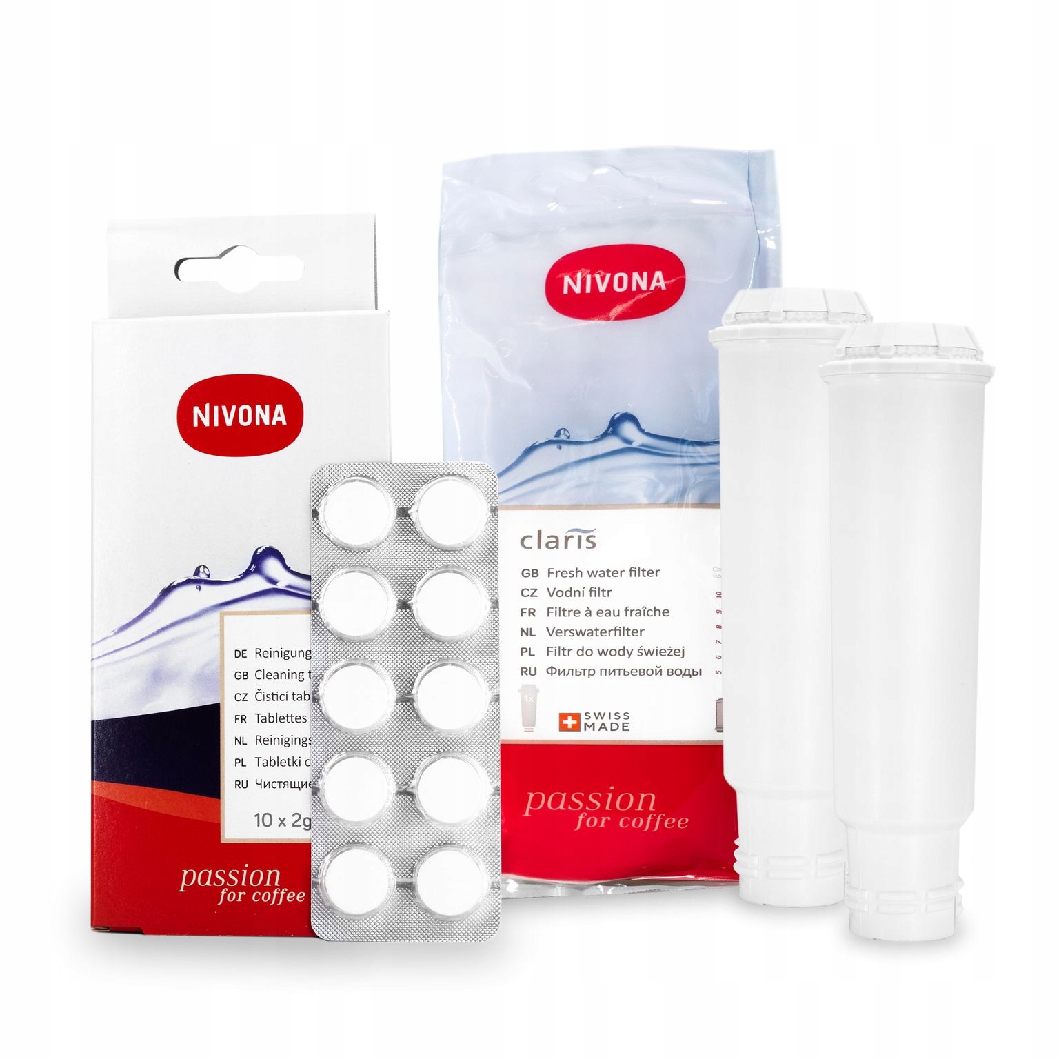 x2 Filtr Čisticí tablety pro kávovar Nivona