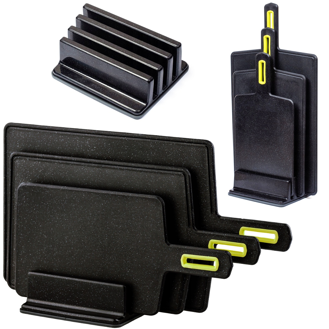 

Deski do Krojenia Zestaw Stojak Deska Komplet 3 sz