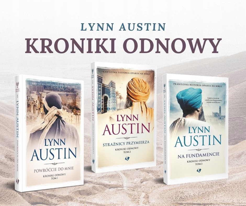 

Pakiet: Kroniki Odnowy Lynn Austin 1-3 nowe-folia