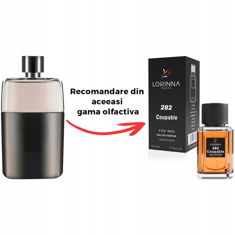 Parfém Lorinna Paris č. 282 Coupable pro muže Premium
