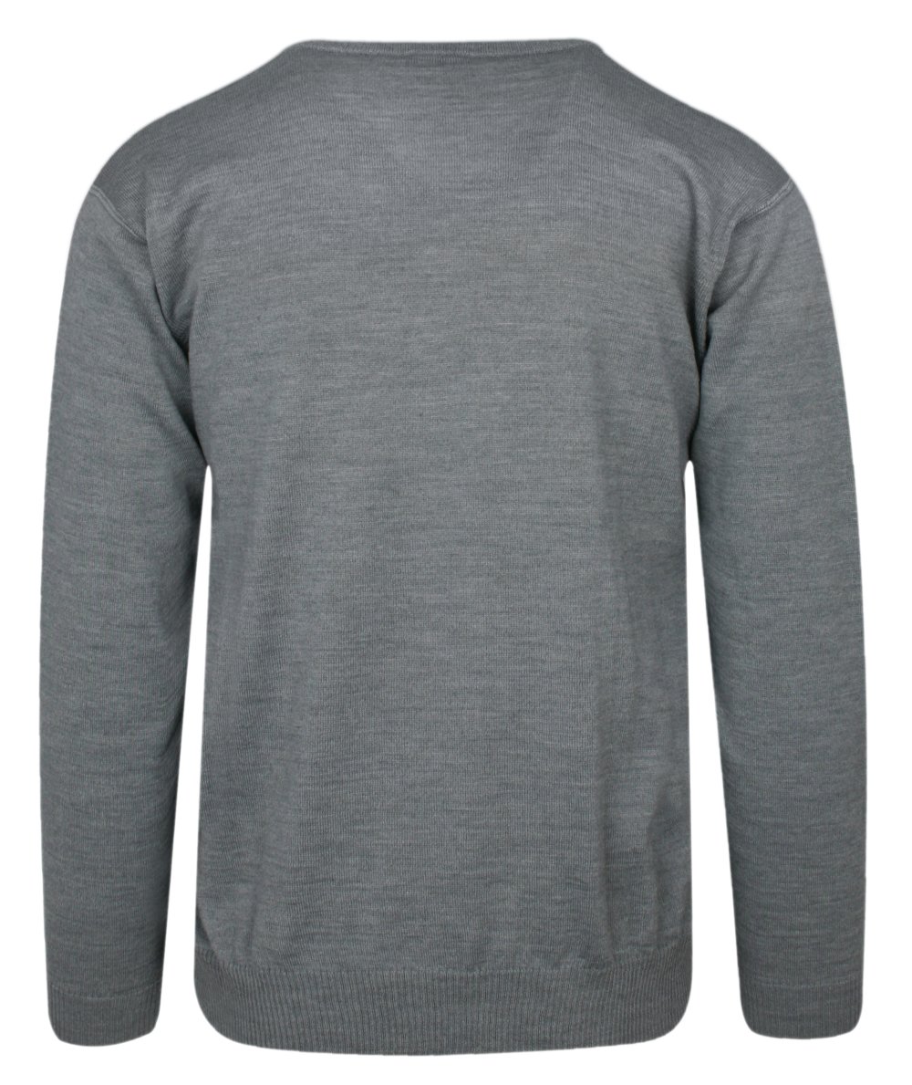 Ciemny Szary Sweter V-neck MAX SHELDON XL Rozmiar XL