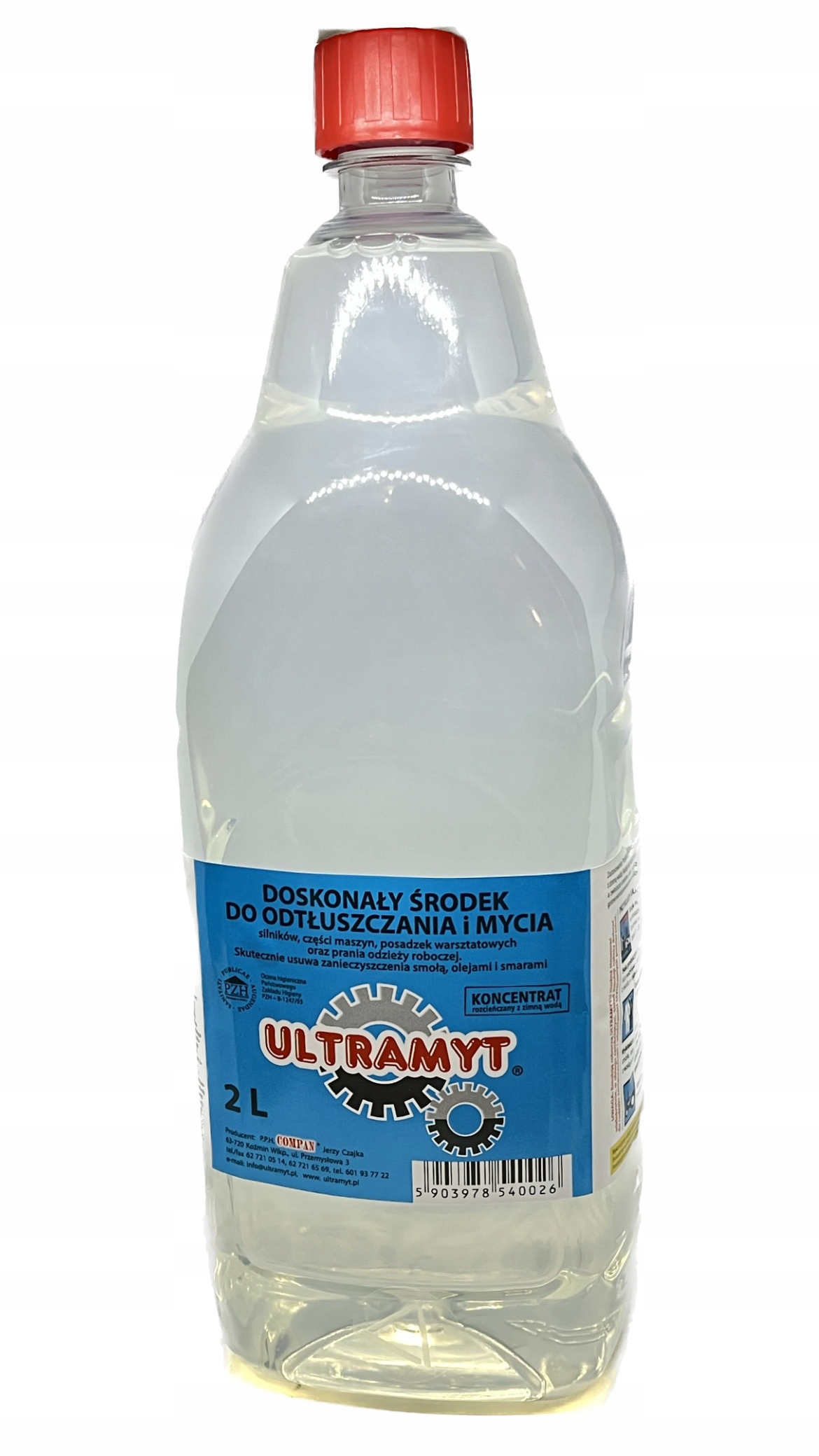 

Ultramyt-Skuteczny środek do odtłuszczania i mycia