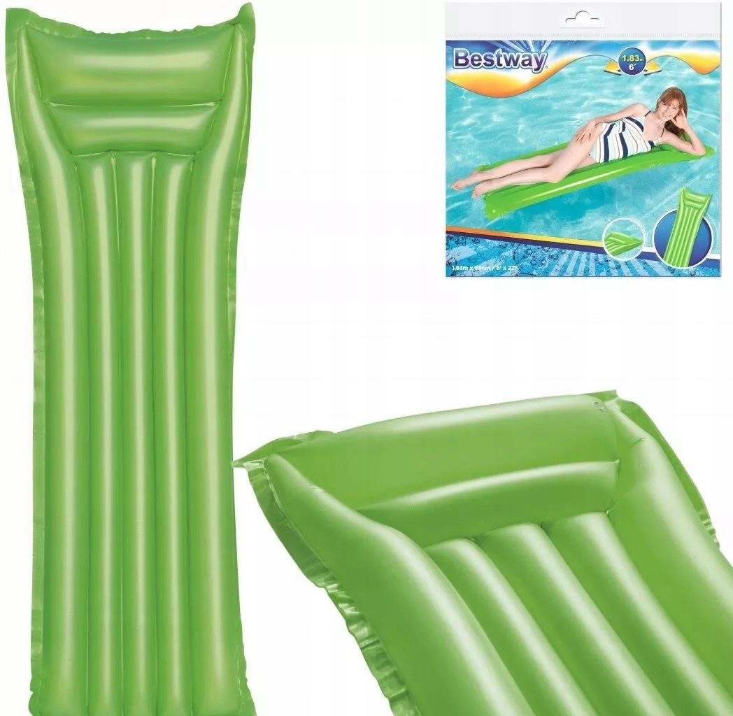 Materac Dmuchany Do Pływania Jednoosobowy Plażowy Bestway 183X69CM