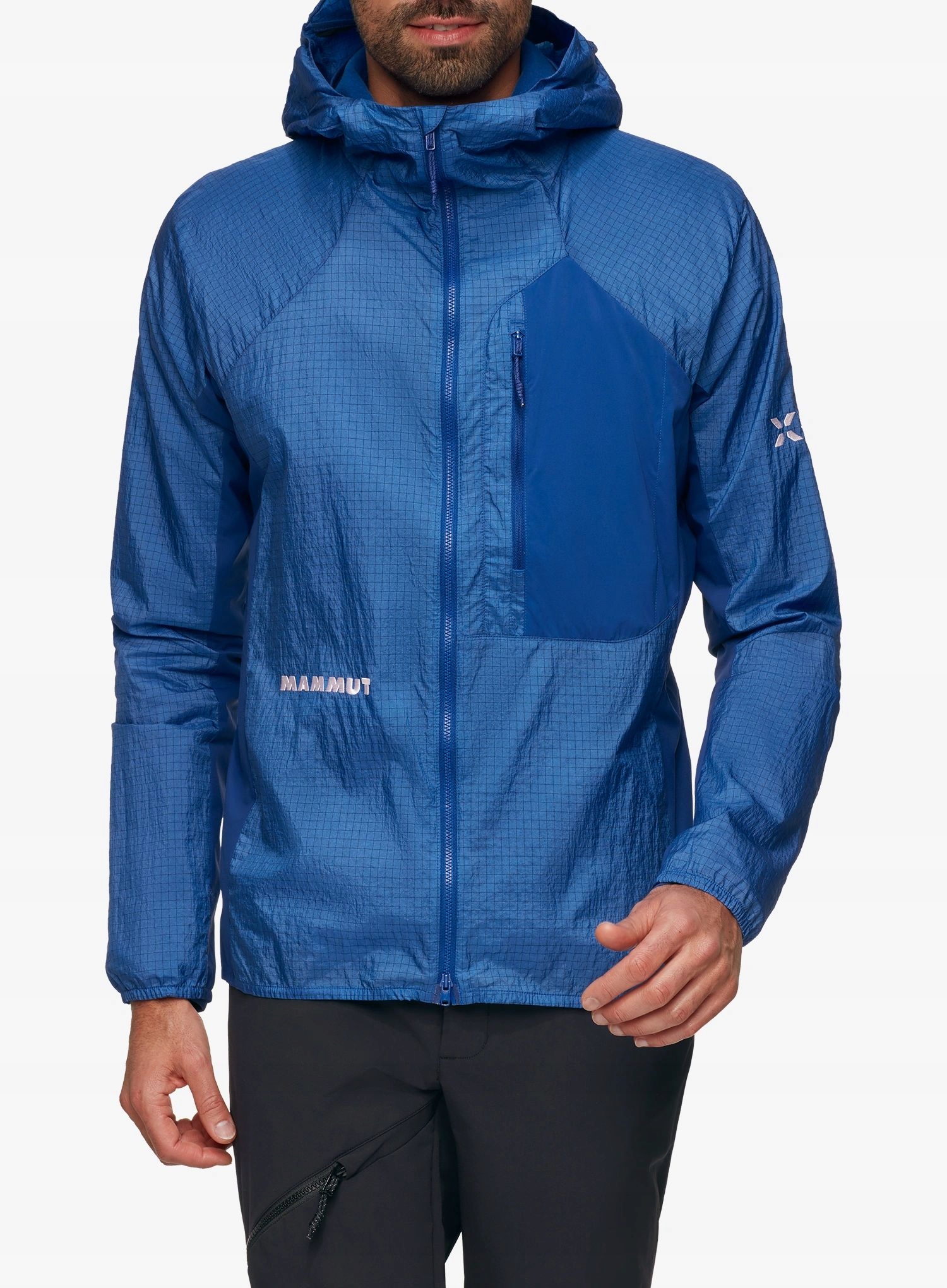 Bunda Mammut Eiger Nordwand Advanced Wb Hooded Jacket eiger blue M