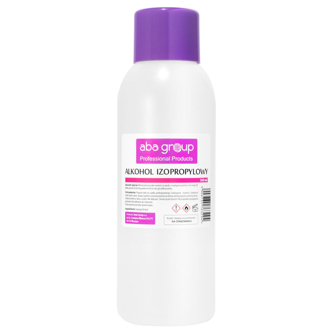 

Alkohol Izopropylowy Odtłuszczacz Aba Group 500ml