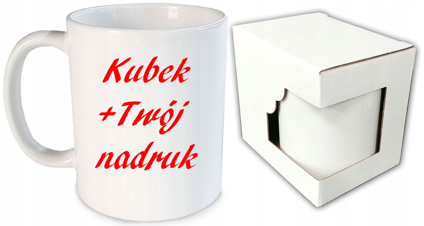 ŚMIESZNY KUBEK LENIA OBIBOKA NADRUK +PUDEŁKO GW173 Marka inna