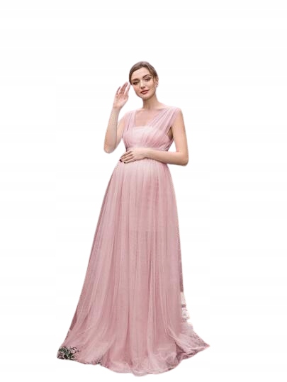 Shein Šaty Šaty Růžové Koktejlové Maxi M L5R[TAG_CLOSE_B]