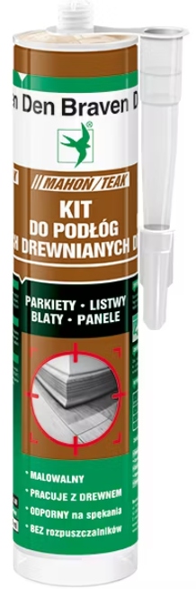 Den Braven Bostik Kit pro dřevěné podlahy Mahagon/Teak 280 ml těsnící materiál x 6