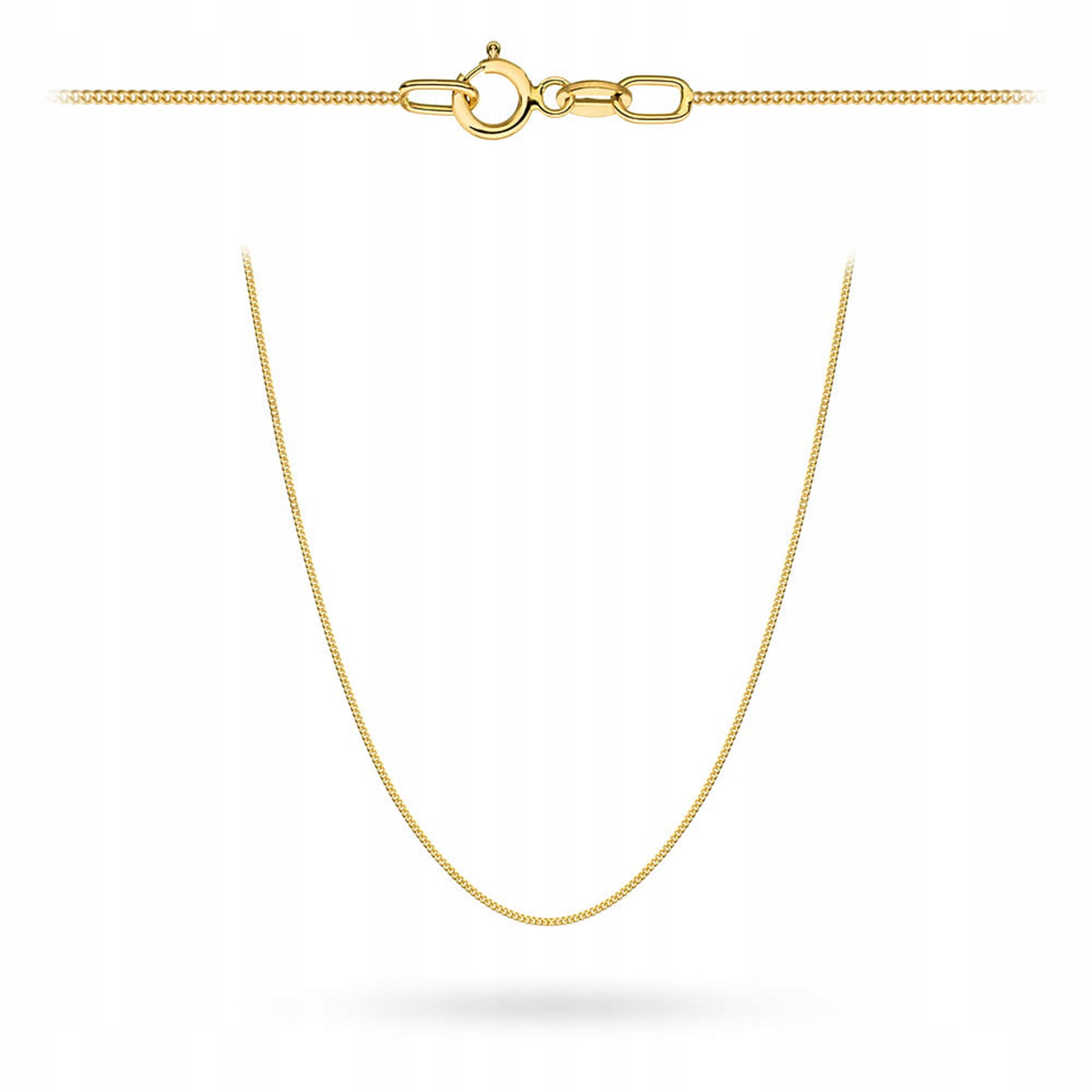 Zlatý Řetízek Pancíř 585 Plný Dámský Klasický Italský 45cm Zlato 14K