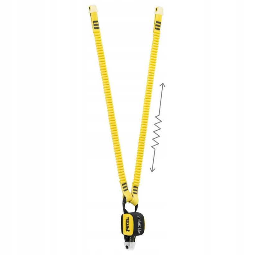 Dvojitý spojovací prostředek s tlumičem pádu Petzl Absorbica-Y 150