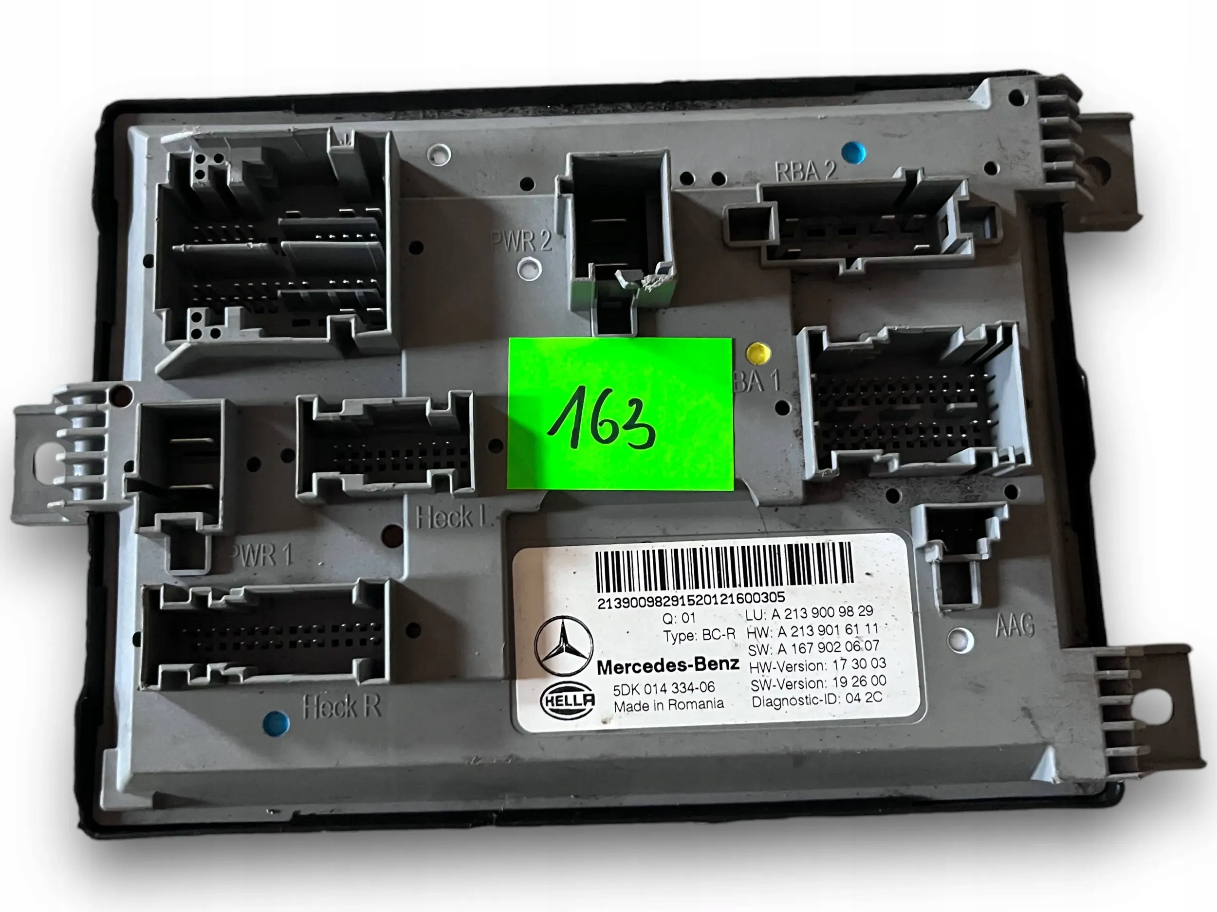 MERCEDES E KLASA W213 module SAM 2139009829 @M