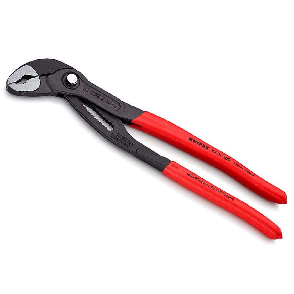SZCZYPCE NASTAWNE COBRA DO RUR KNIPEX KLUCZ 300 MM 8701300 Kod producenta 87 01 300