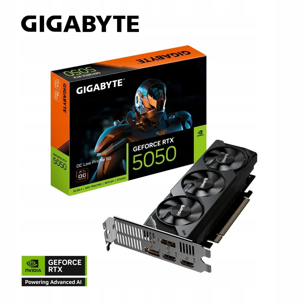 Gigabyte GeForce Rtx 5050 Low Profile/ Oc/ 8GB/ GDDR6 GV-N5050OC-8GL