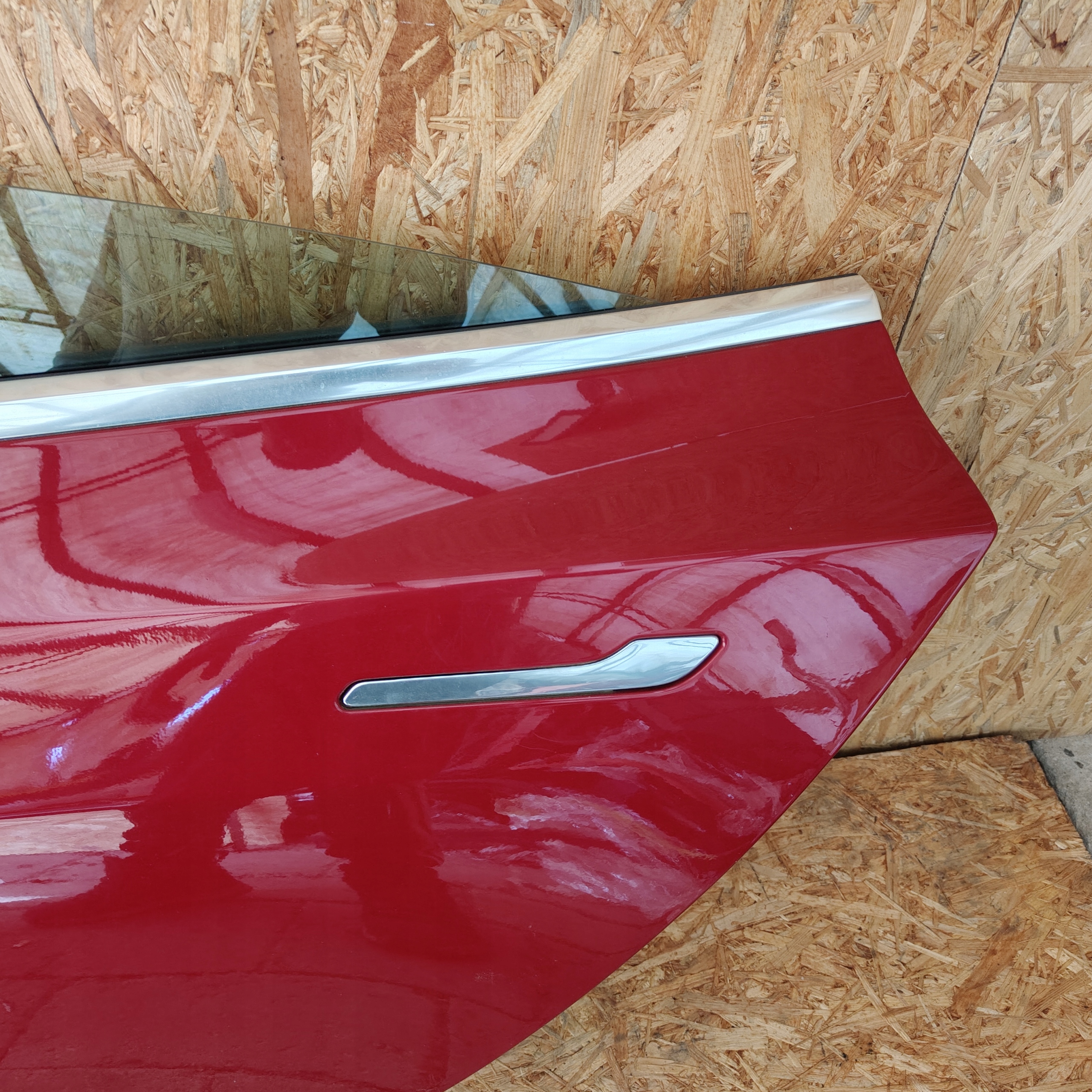 door rear. rear part left TESLA MODEL 3 PPMR DEMONTAZ