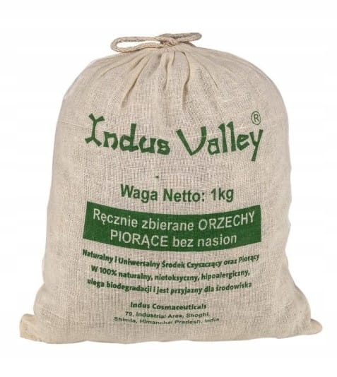 

Indus Valley Naturalne orzechy piorące 1kg
