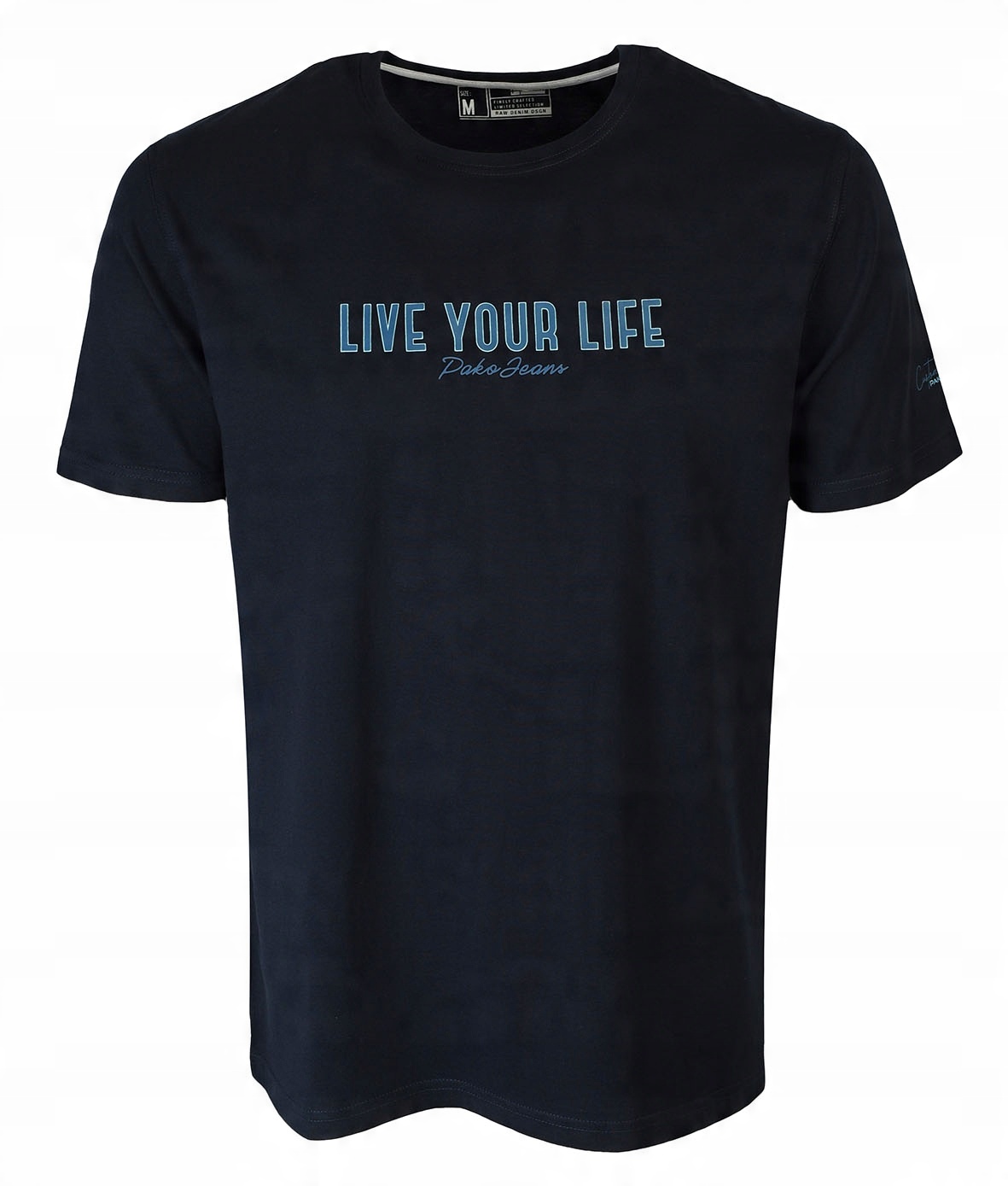 

T-shirt męski koszulka gruba bawełniana Life