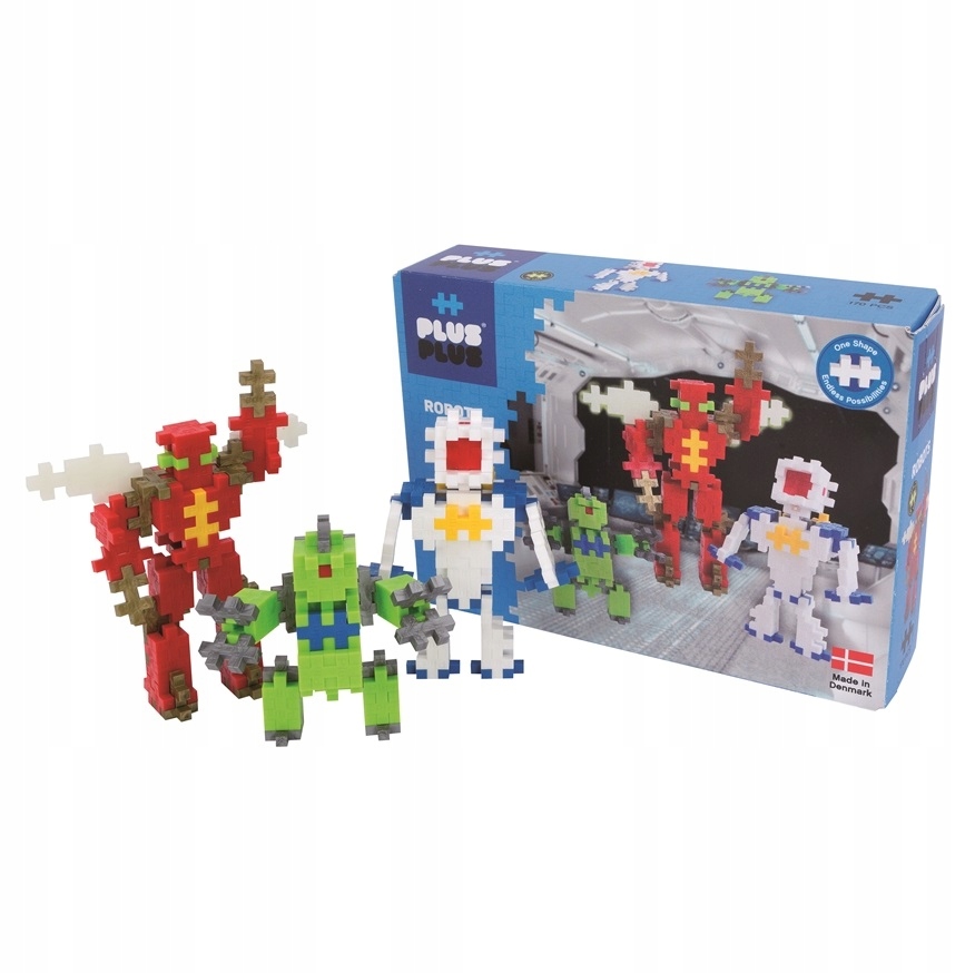 

Klocki konstrukcyjne Plus-Plus Mini Roboty 170 szt