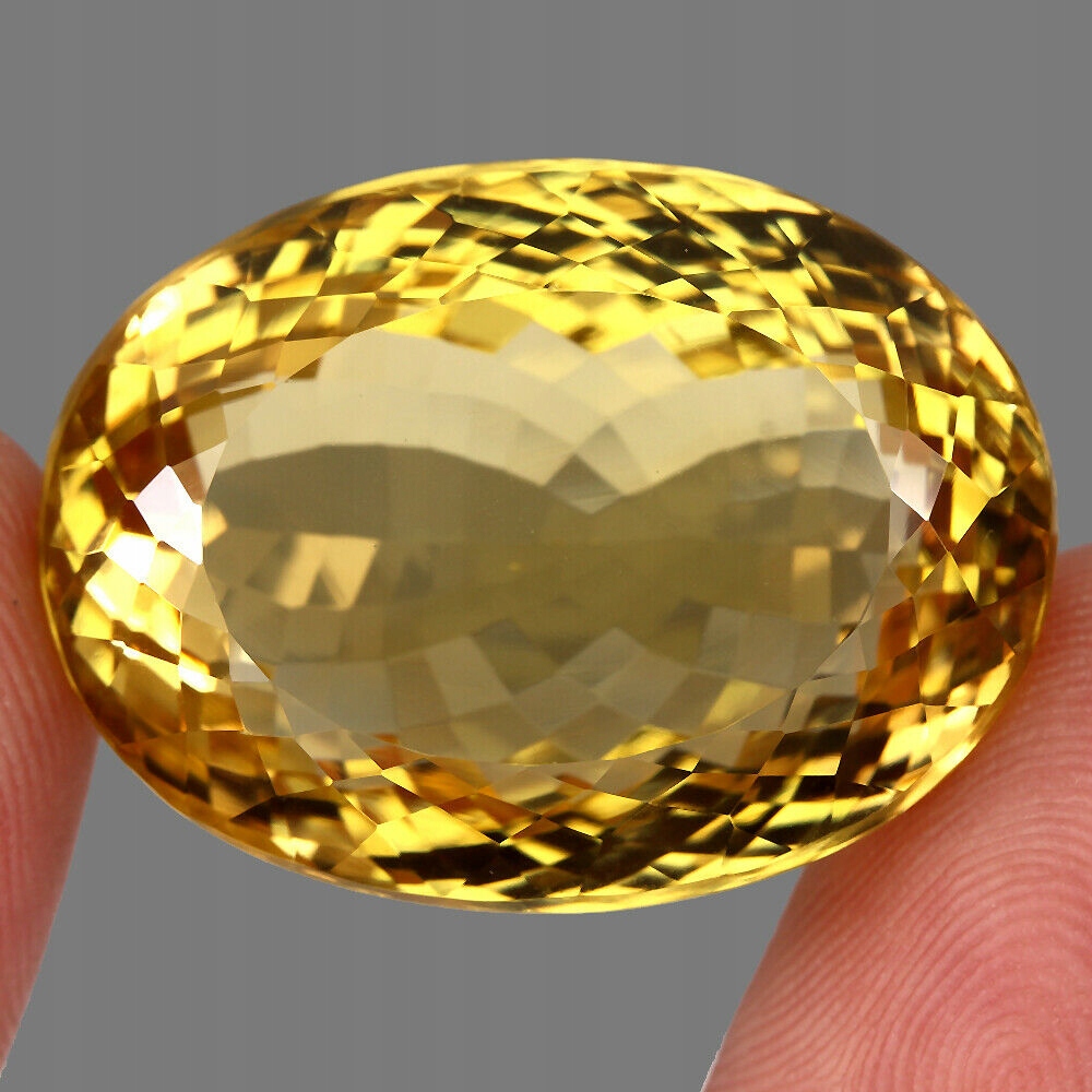 Citron přírodní kámen 78ct Vvs obrovský