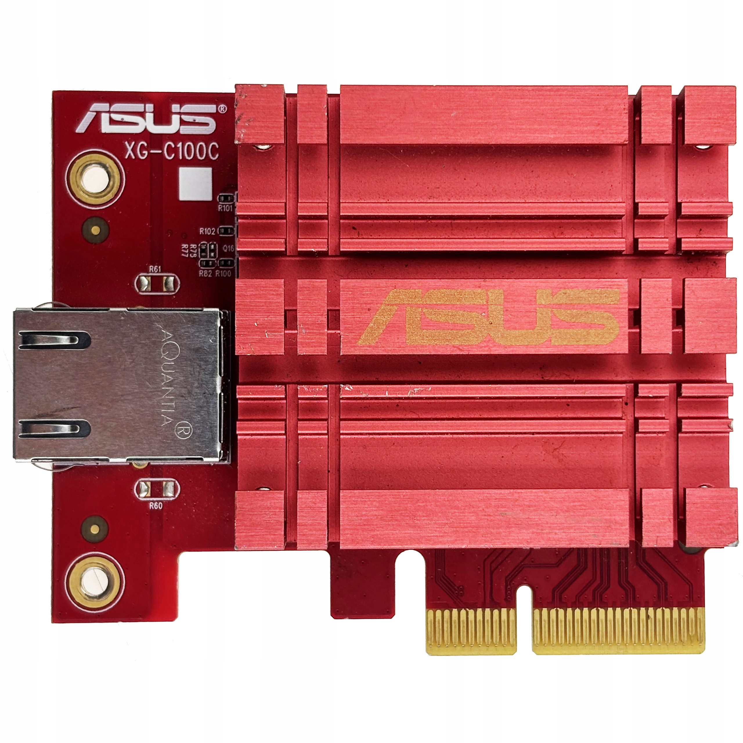 PCI-E ASUS XG-C100C 10 GB BEZ ŚLEDZIA 100% OK ŮlP