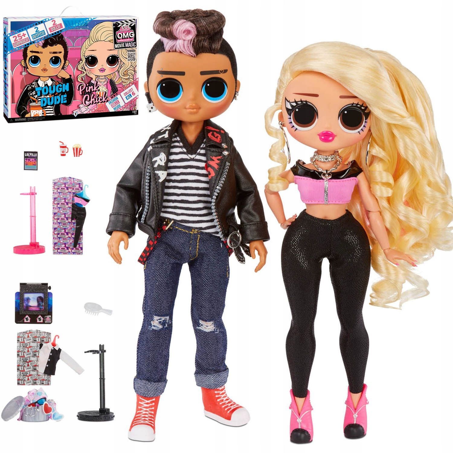 

576501EUC Lol Surprise Omg Movie Magic 2-Pack