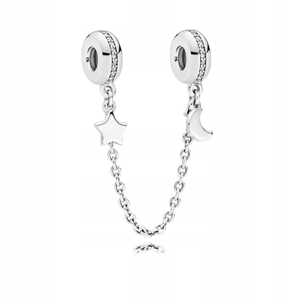 

Łańcuszek Pandora Półksiężyc i gwiazda 797512CZ-50