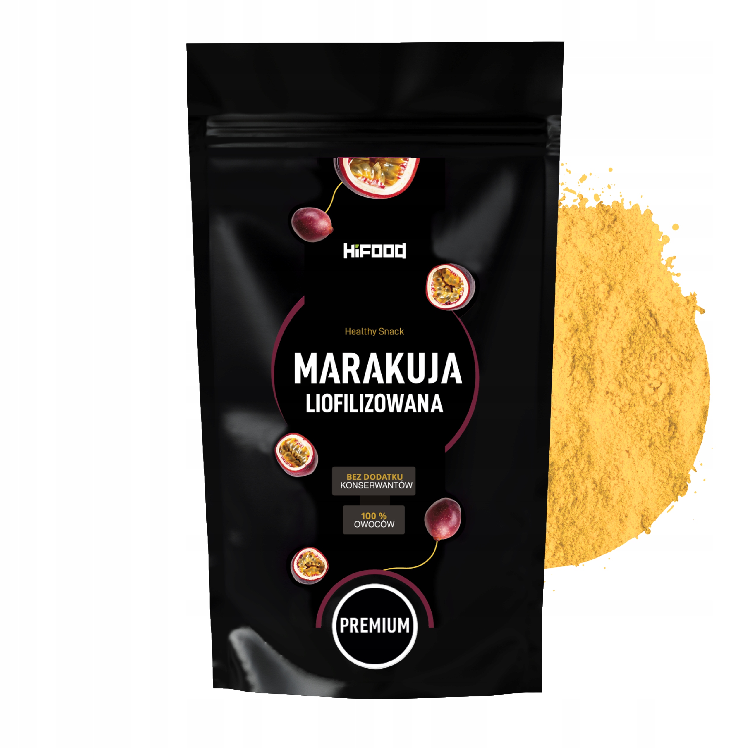 Marakuja Liofilizowana Proszek Passion Fruit w proszku 1kg HiFOOD