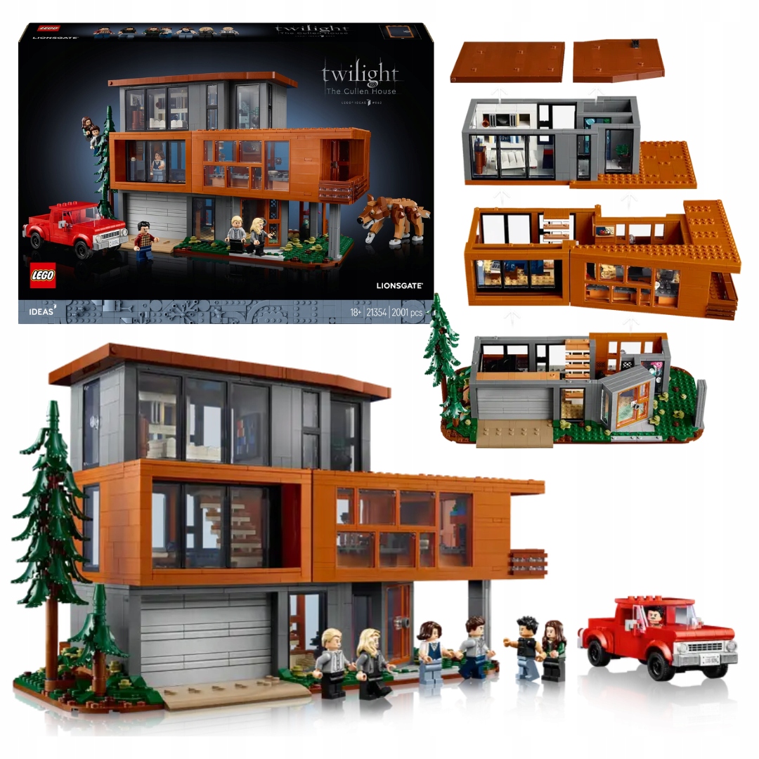 Lego Ideas 21354 Soumrak Dům Cullenů