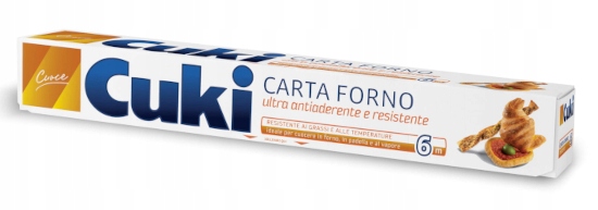 

Cuki Carta Forno papier do pieczenia w rolce 6m