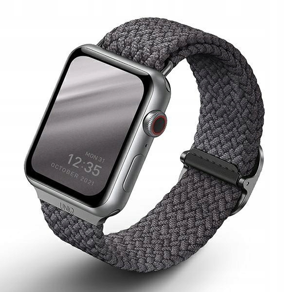 

Uniq pasek Aspen Apple Watch 40/38mm Braided szary